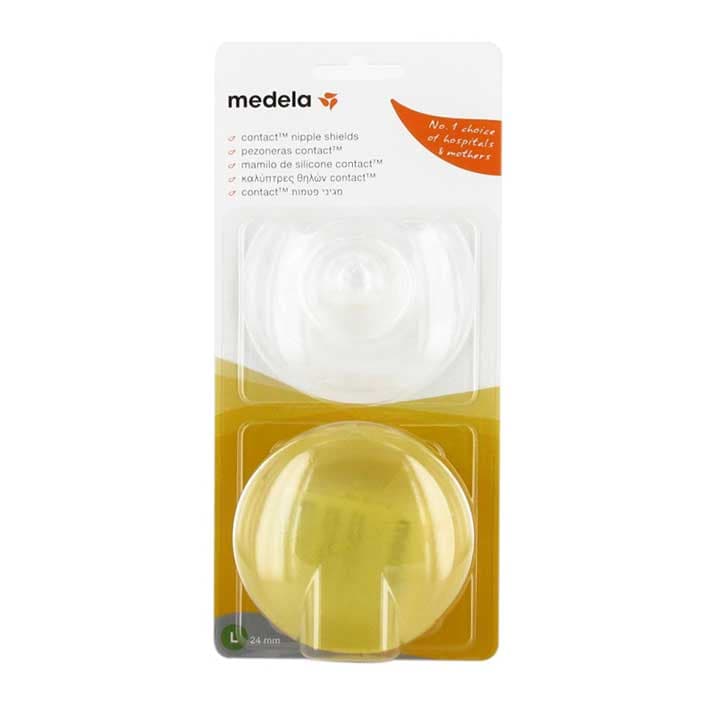Medela Pezonera Contact Silicona (T-L 24mm 2U)
