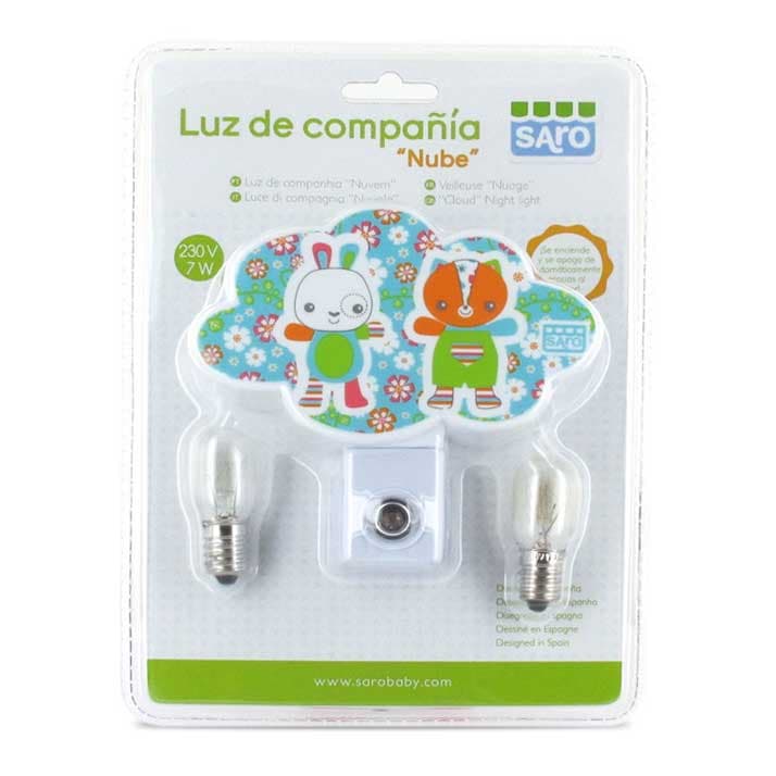 0420 Saro Luces Con Sensor Nube Surtidas