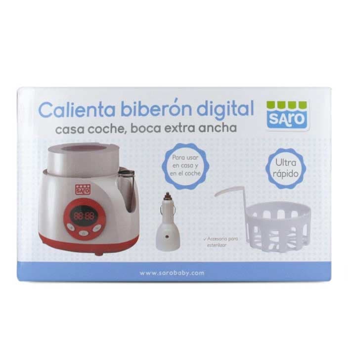2706 Saro Calienta Bib. Casa Coche Boca Ancha Esteriliz. 400 W