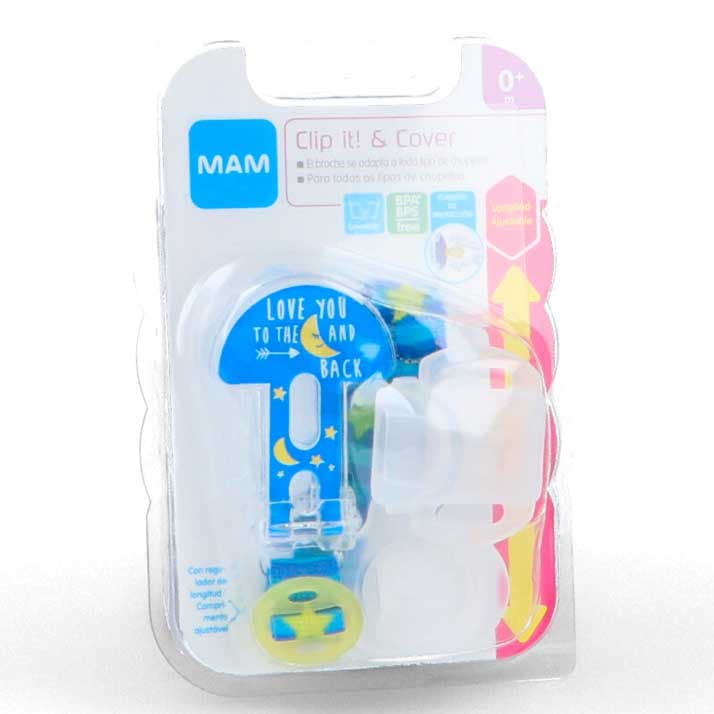 Mam Clip It & Cover Azulon Ref. S184