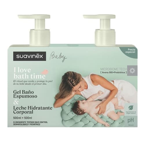 Suavinex Pack Locion 500Ml + Gel Espumoso 500Ml