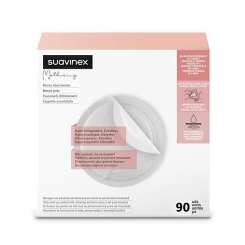 Suavinex Discos Lactancia Absorbentes 90 Ud