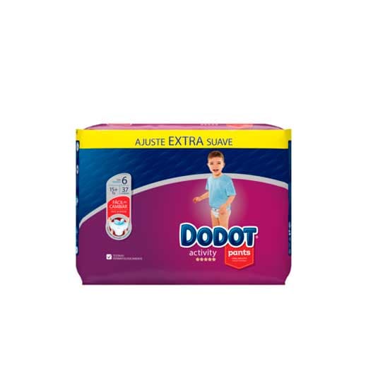Dodot Pants Activity Extra Jumbo Pack Talla 6 37 uds..