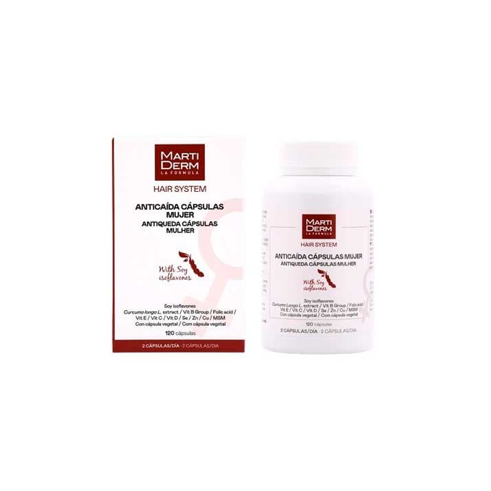 Martiderm Hair System Capsulas Mujer 120 Caps