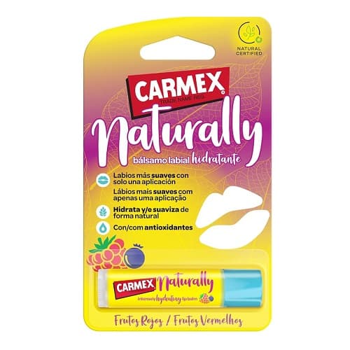 Carmex Naturally Frutos Rojos SPF 15