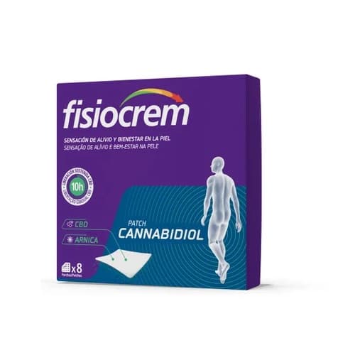 Fisiocrem Patch Cannabidiol 8 Parches