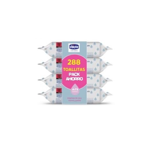 Chicco Toallitas Pack Ahorro 4X72 (288 Unds)