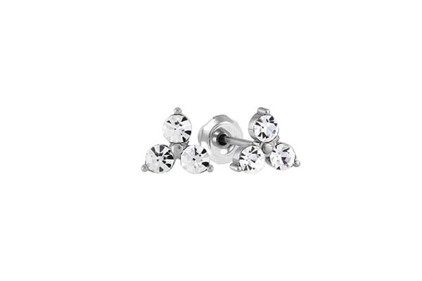 Inverness Acero Quirurgico 1217C Trio Hojas Cristal Natural 7Mm