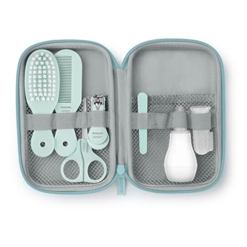 SCH401/00 Avent Set Cuidado Del Bebe Color Turquesa 7 Piezas