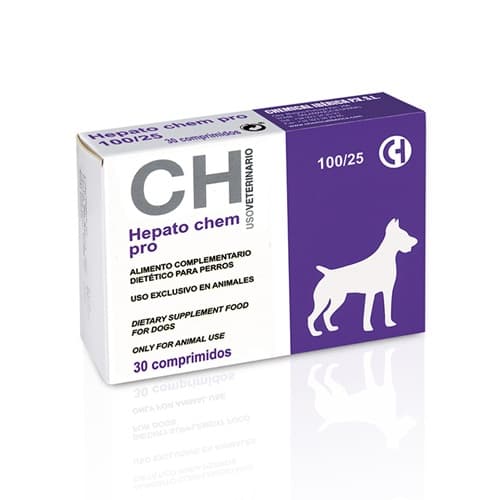 Chemical Iberica Vet Hepato Chem Pro 100/25 30 Comp Chemical Iberica Vet