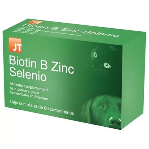 Jtpharma Vet Jt Biotin B Zinc Selenio 60 Comp Vet