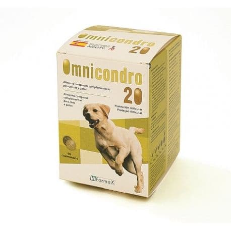 Hifarmax Vet Omnicondro 20 Perros Y Gatos 60 Comp Vet