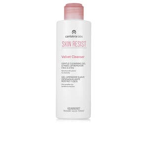 SKIN RESIST VELVET gel de limpeza suave para rosto e olhos 200 ml
