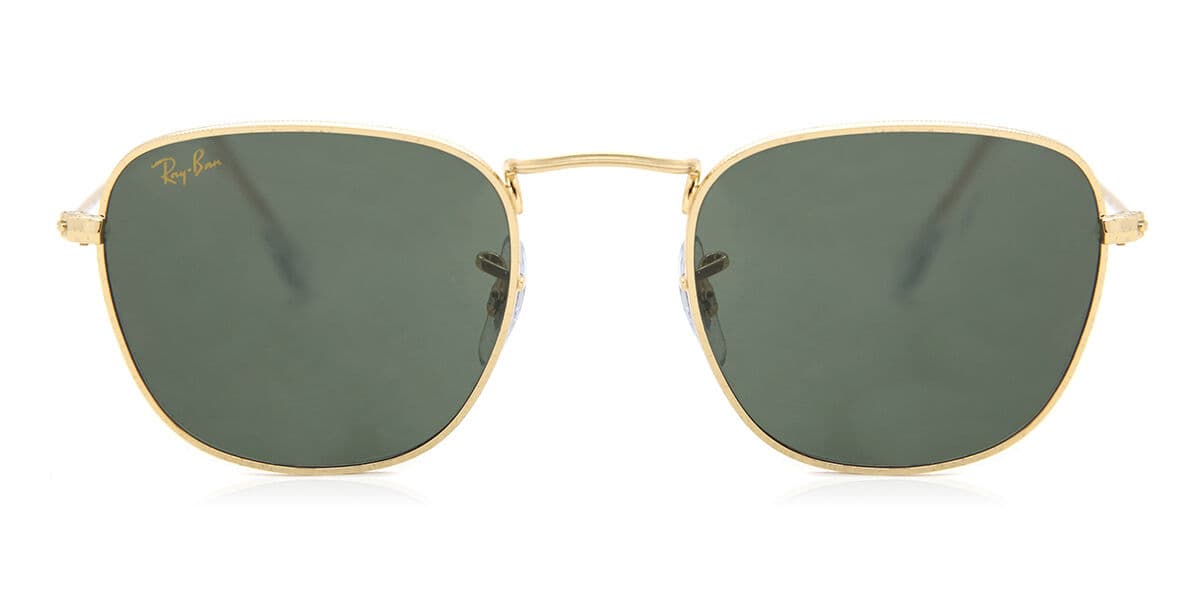Ray-Ban RB3857 Frank Azuis-Light Block 919631 Óculos de Sol Dourados Masculino