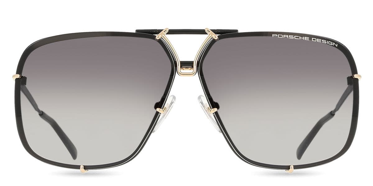 Porsche Design P8928 D Óculos de Sol Dourados Masculino