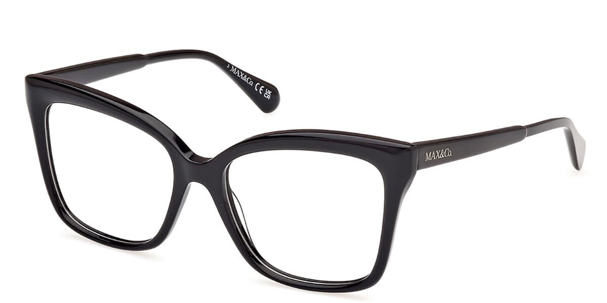 Max & Co. MO5130 001 Óculos de Grau Pretos Feminino