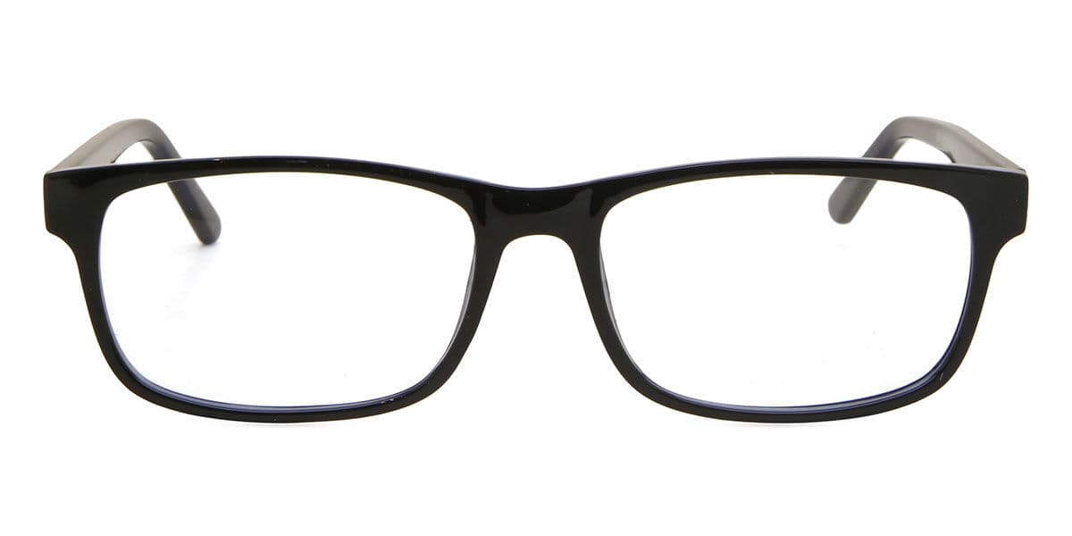visiondirect Collection Kumin CP154 D Óculos de Grau Pretos Masculino