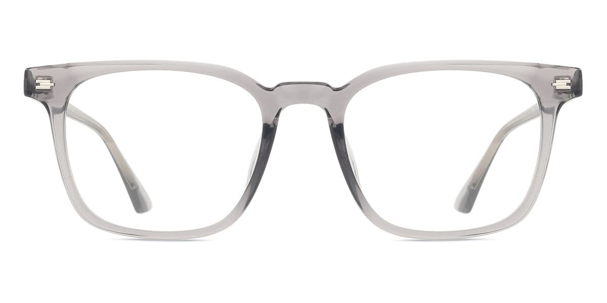 Óculos de Grau Masculino Quadrado Aro Cheio Plástico Transparentes - Luz Anti Azul - Arise Collective