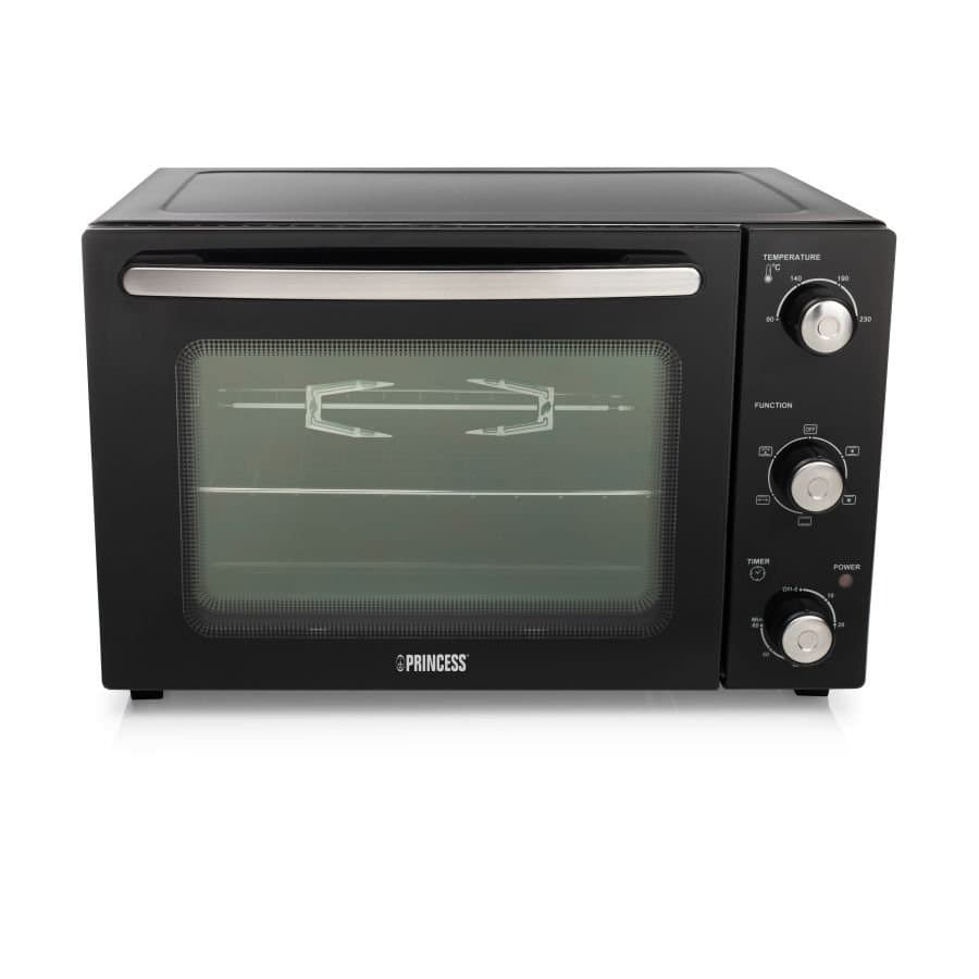 Princess 01.112751.01.001 forno a convezione deluxe 32lt ventilato 1500w nero Forni Elettrodomestici