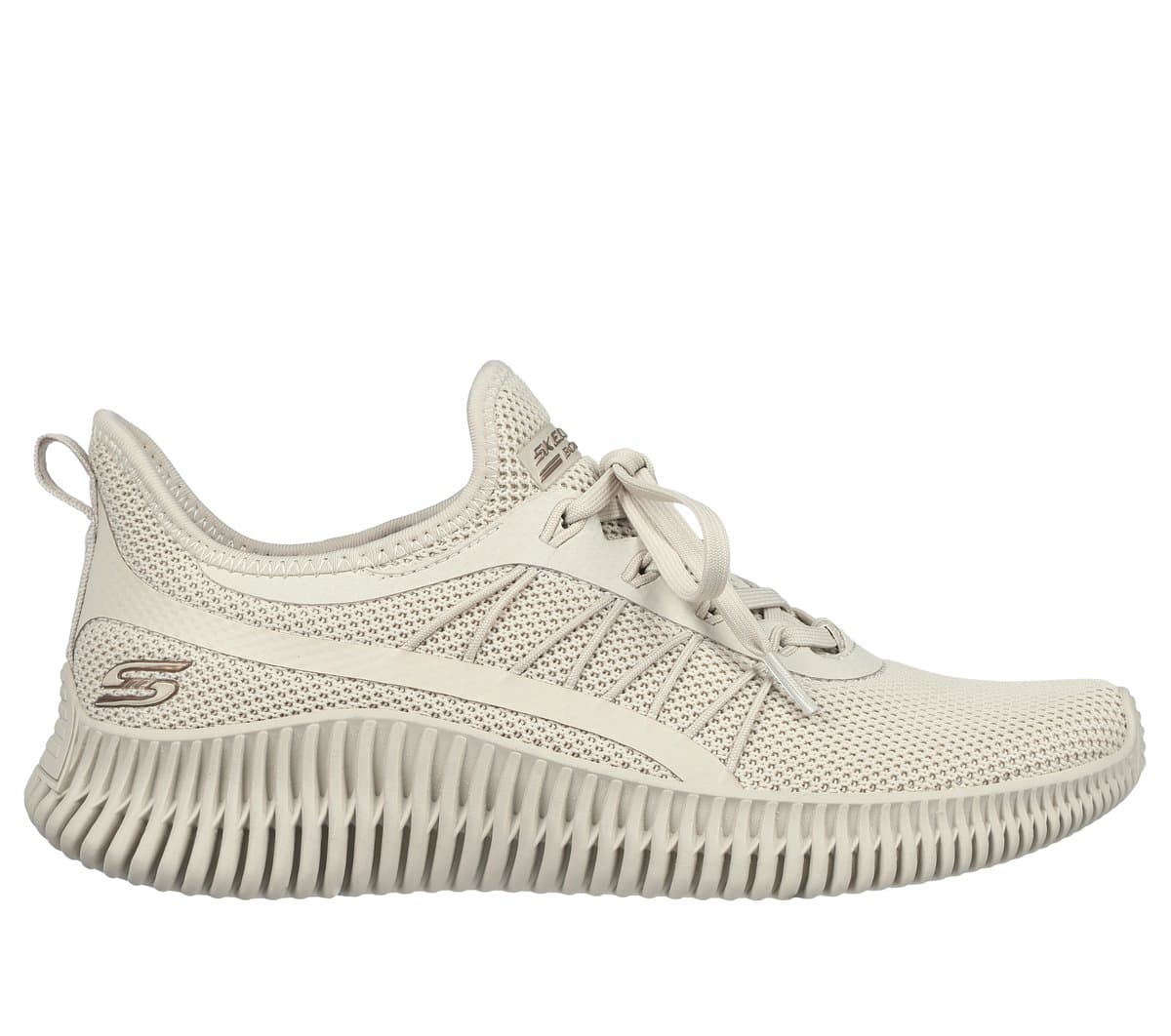 Skechers BOBS Sport Geo - New Aesthetics Shoes em Taupe, Tamanho 35, Vegan