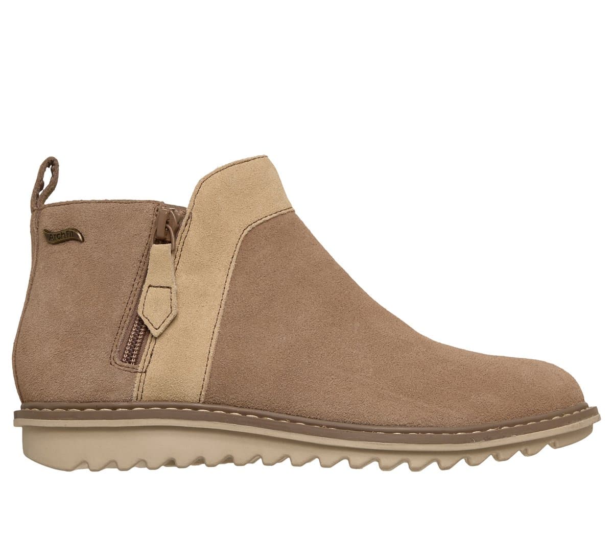 Skechers Arch Fit Mojave - Indefinite Wonder em Castanho Claro, Tamanho 38.5