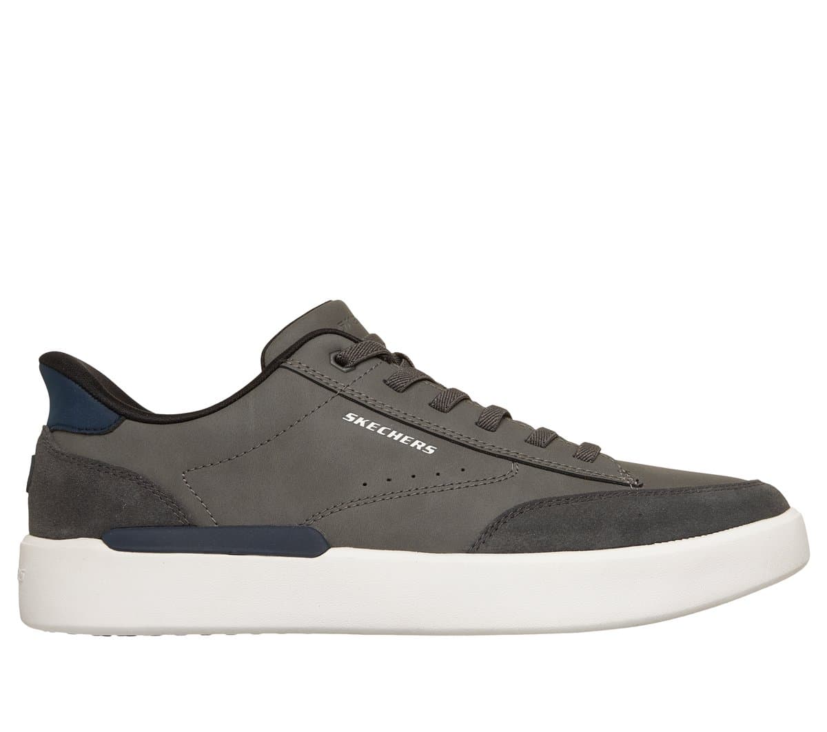 Skechers Slip-ins Relaxed Fit: Verloma - Radical em Carvão, Tamanho 43