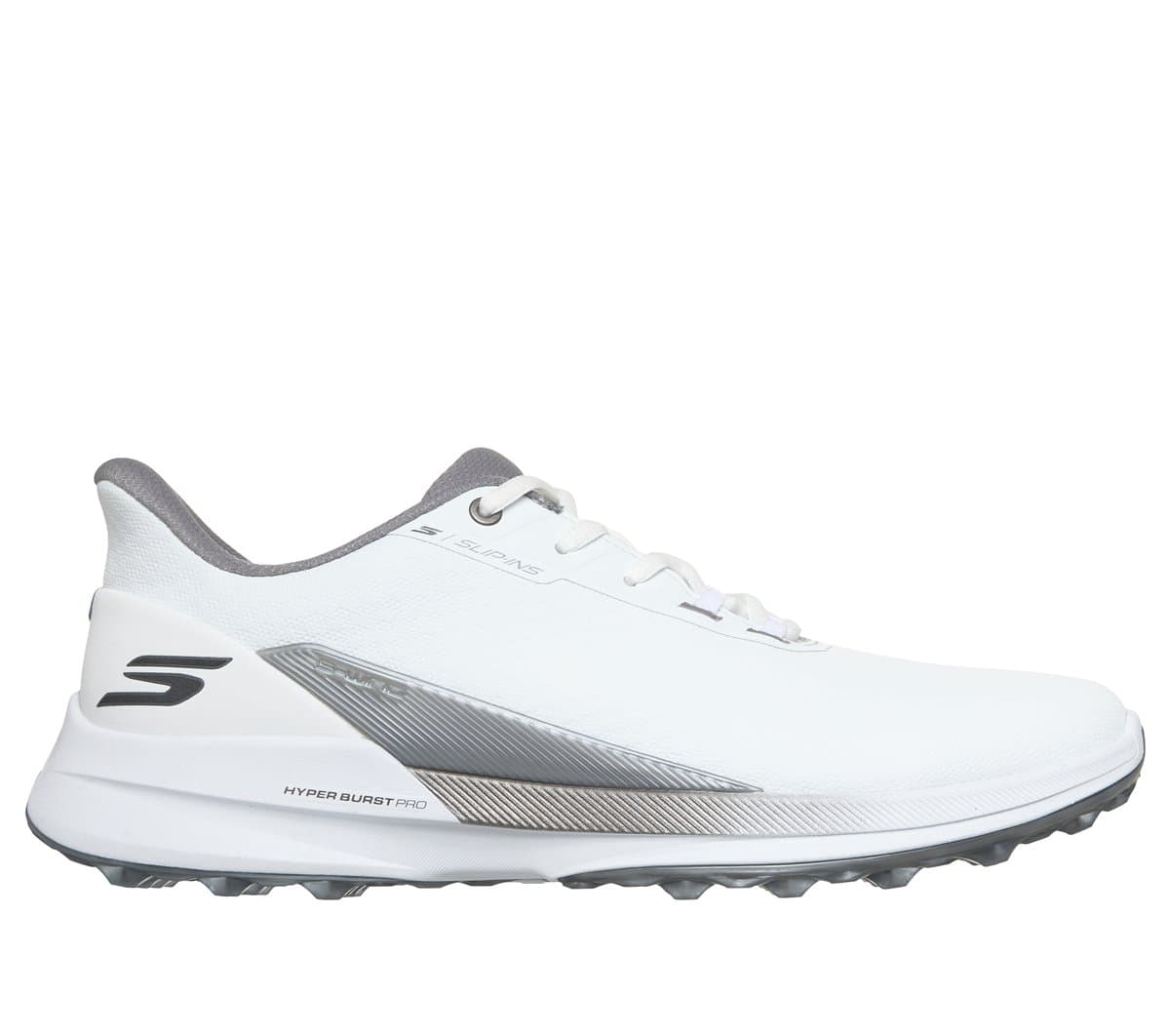 Skechers Slip-ins Waterproof: Pure SI em Branco, Tamanho 40, Arch Fit , Hyper Burst