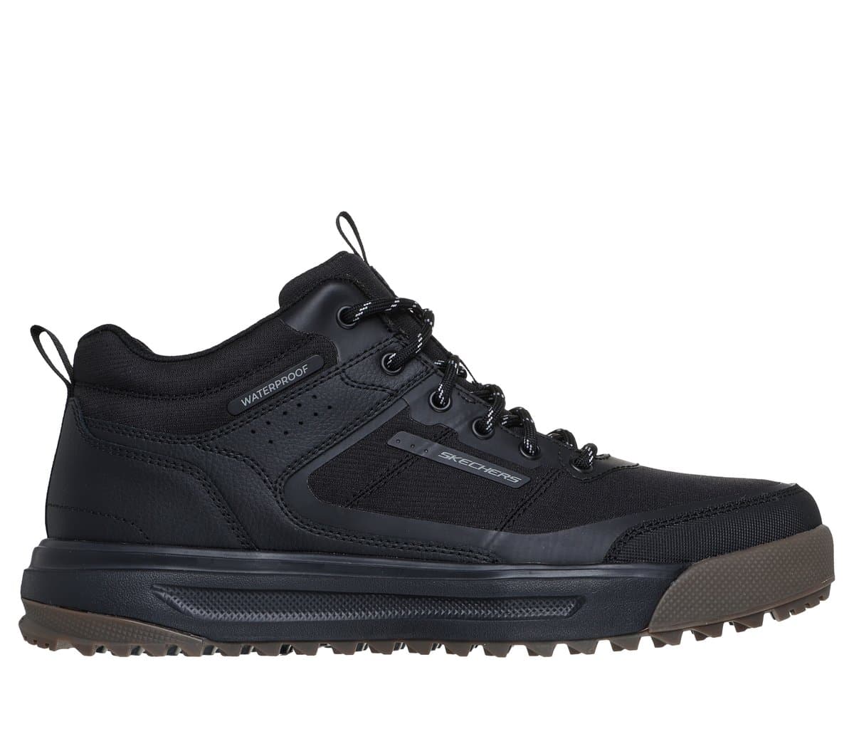 Skechers Waterproof: Urban Street Hiker em Preto, Tamanho 39.5