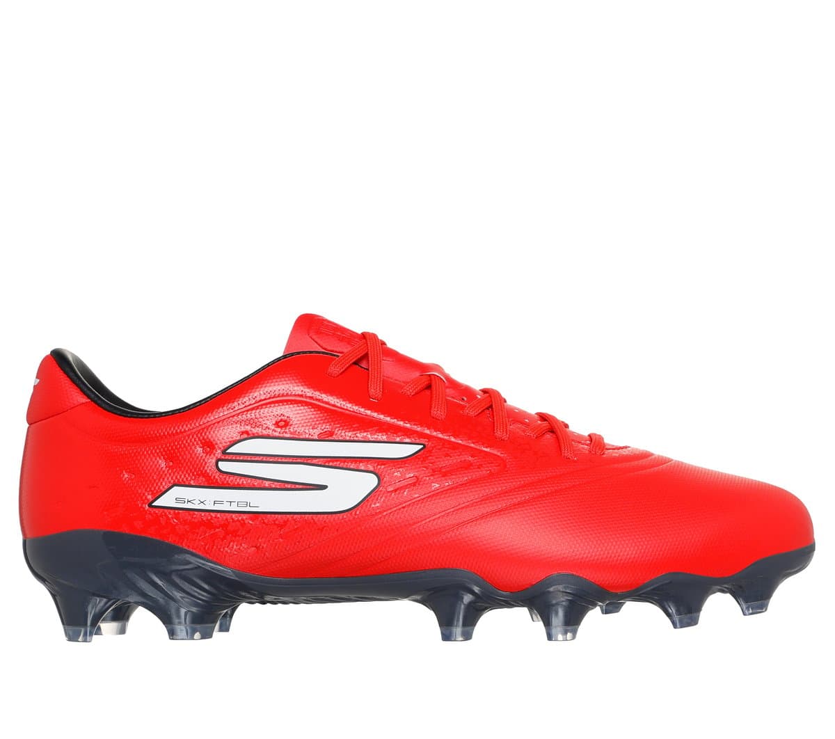 Skechers Razor 1.5 Academy FG Shoes em Vermelho/Preto, Tamanho 44.5