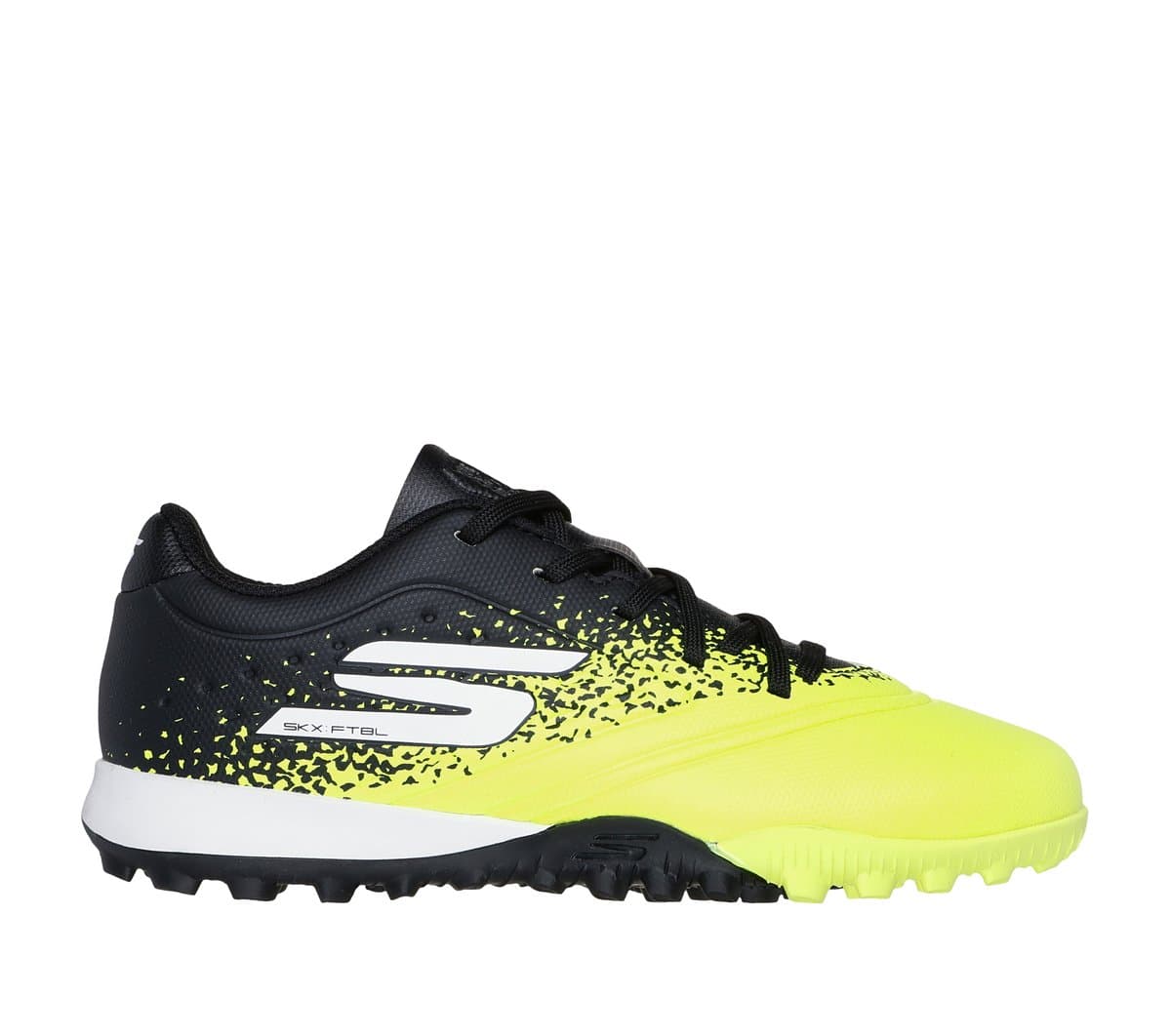 Skechers Razor 1.5 Jr Td TF Shoes em Amarelo/Preto, Tamanho 28.5