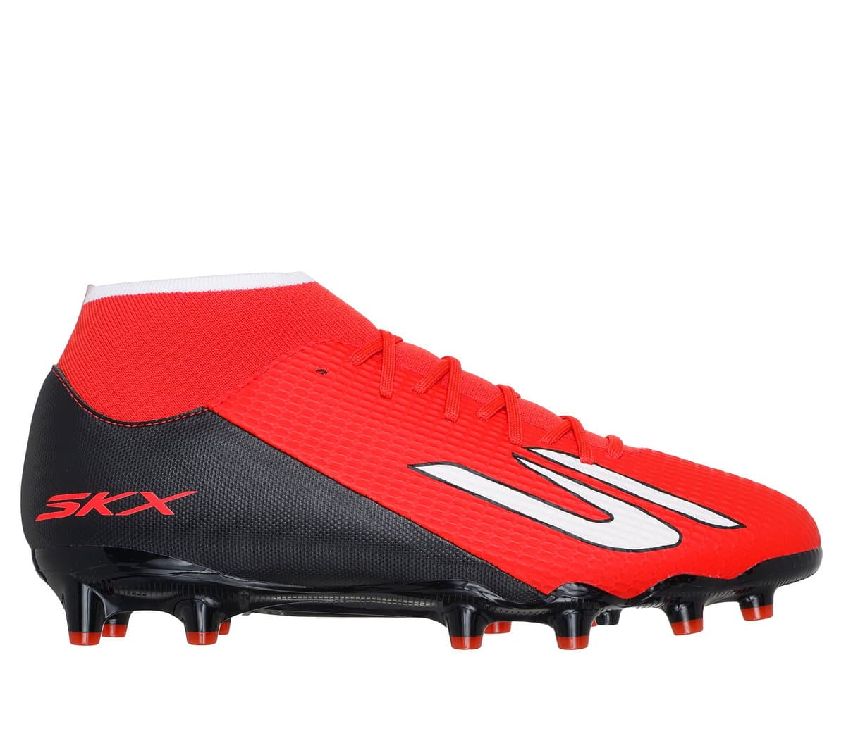 Skechers SKX_2 High Academy AG Shoes em Vermelho/Preto, Tamanho 41