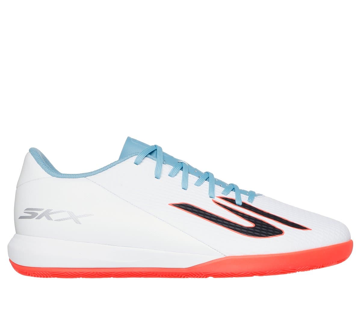 Skechers SKX_2 Academy IC Shoes em Branco/Turquesa, Tamanho 42