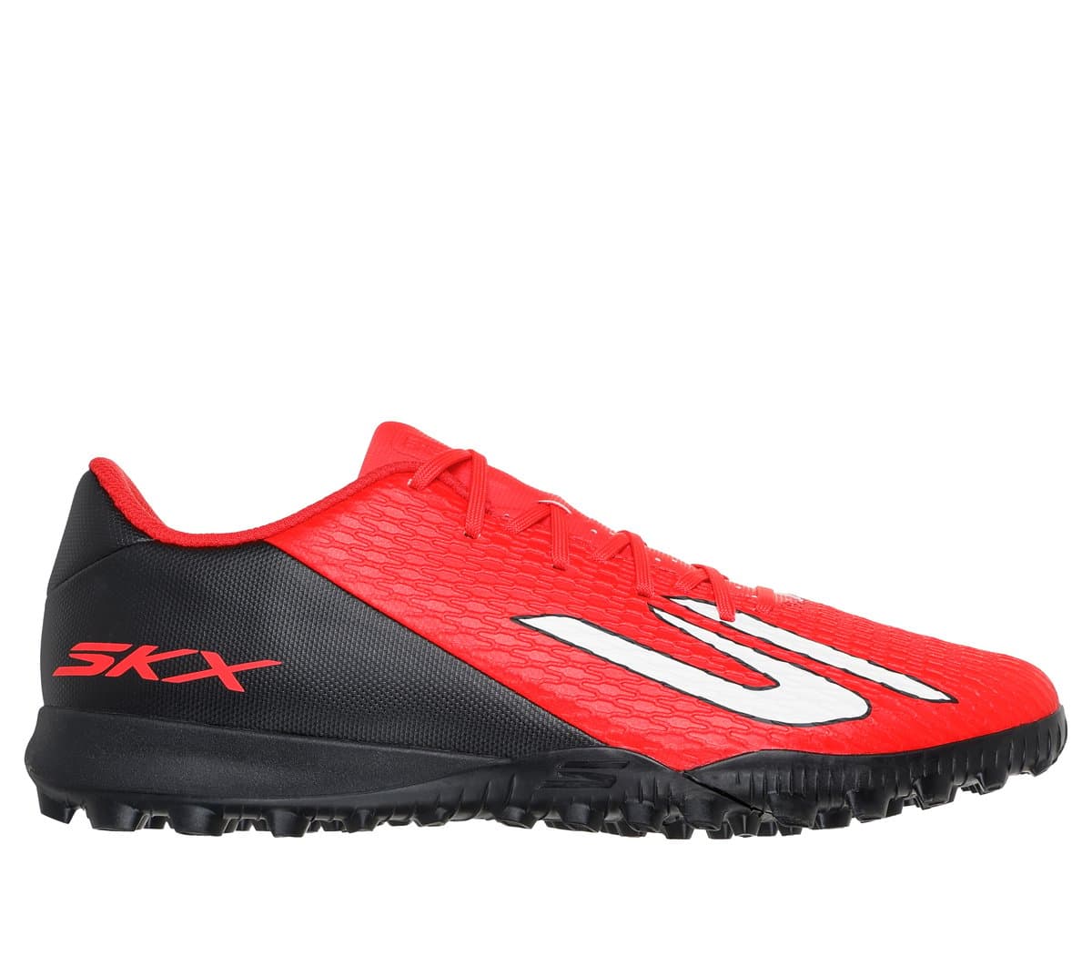 Skechers SKX_2 Club TF Shoes em Vermelho/Preto, Tamanho 42
