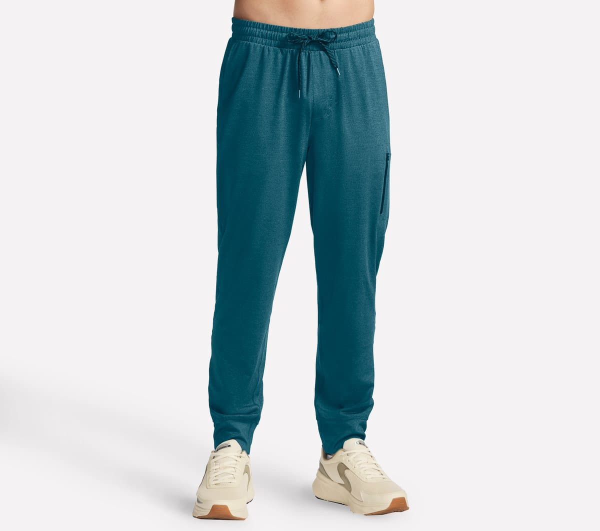 Skechers Harry Kane Weekend Performance Jogger em Carvão/Verde Azulado, Tamanho XL