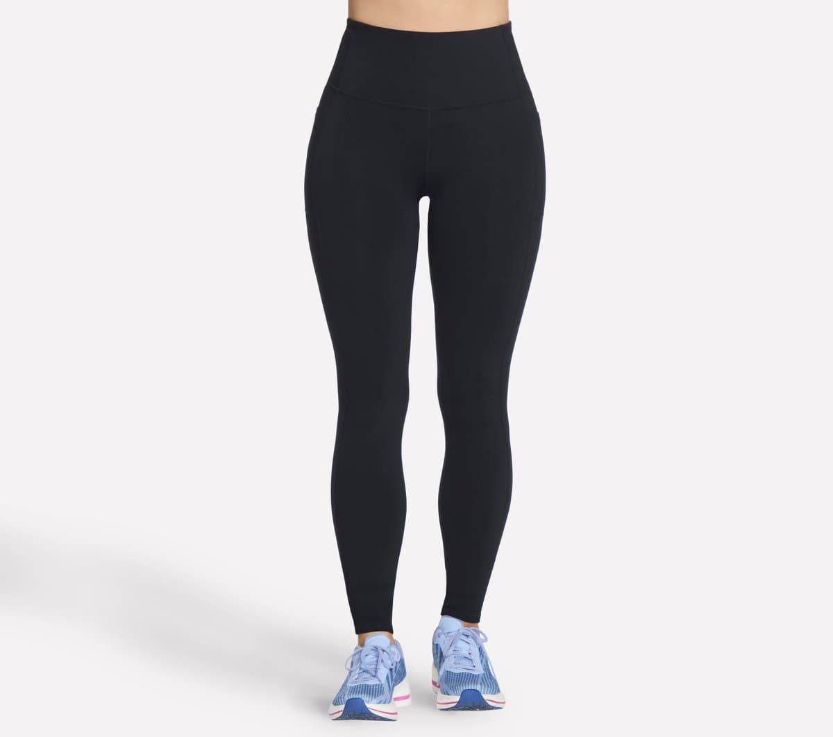 Skechers GO WALK High Waisted Legging em Preto, Tamanho XS