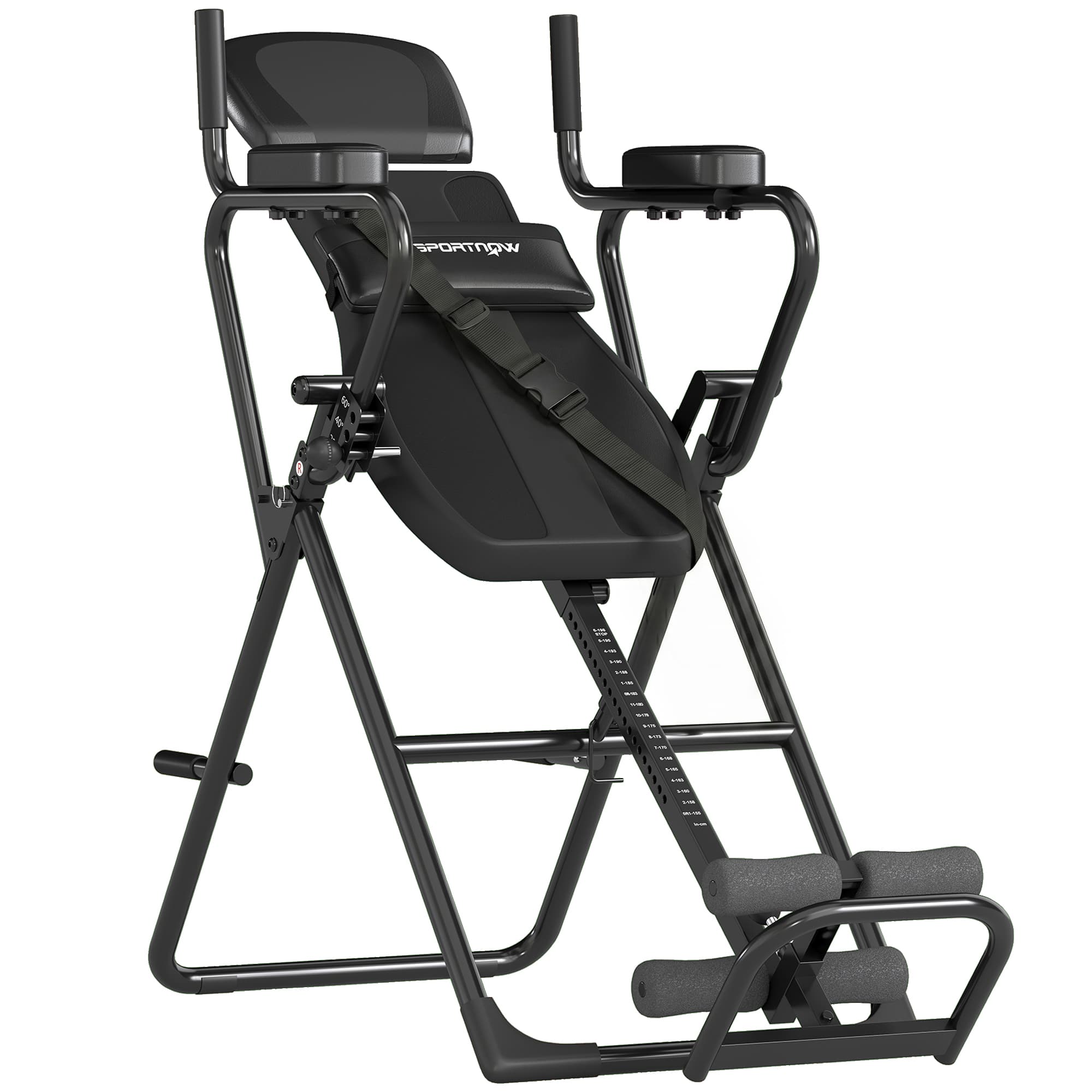 SPORTNOW Mesa de Inversão 3-in-1 com Barras para Flexões, Puxadas, Mesa de Inversão   Aosom Portugal