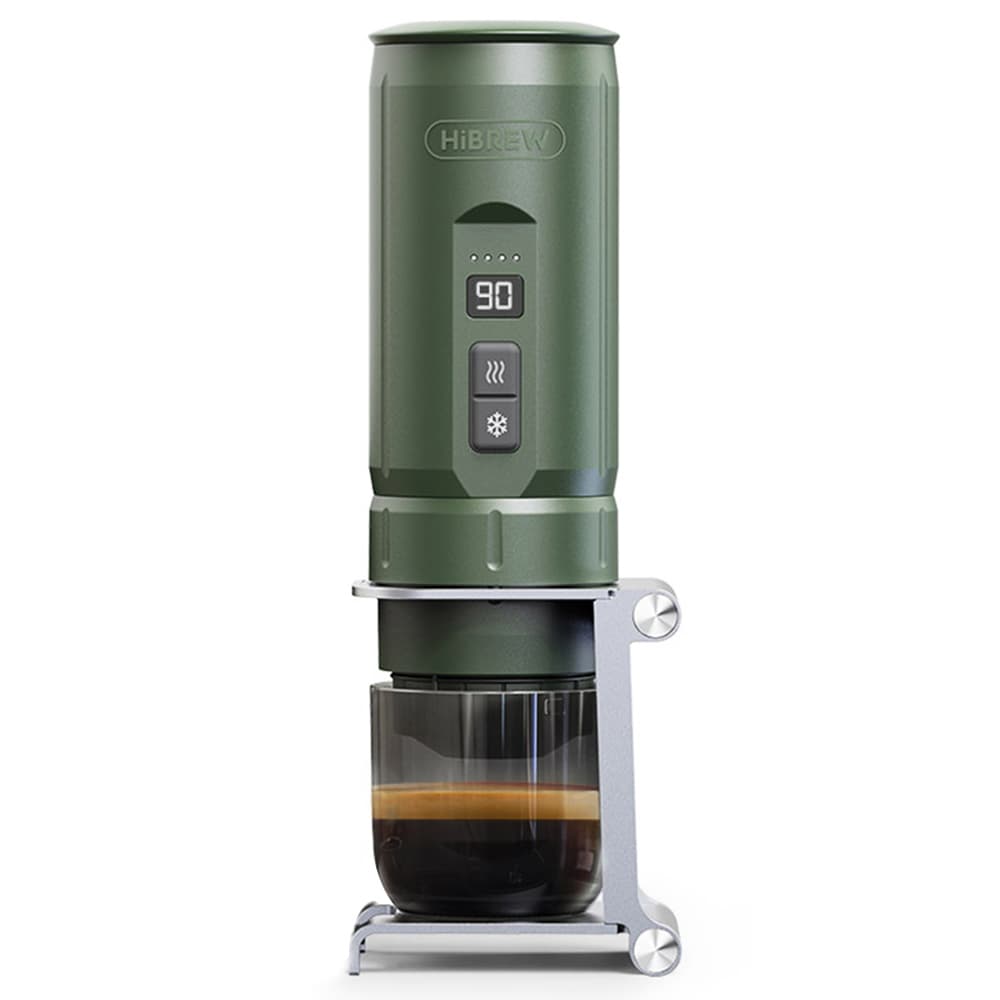 Máquina de café expresso portátil HIBREW H4C, máquina de café manual portátil para camping e viagens