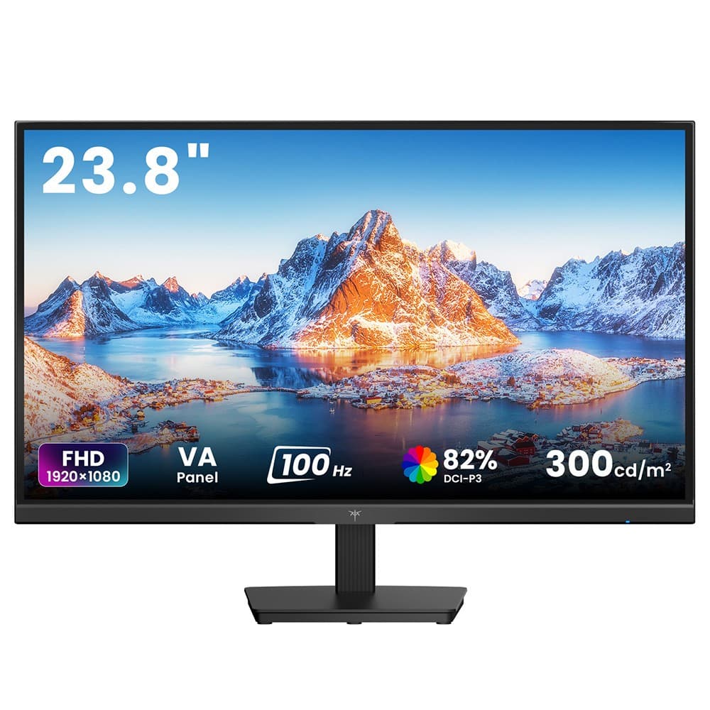 Monitor de escritório KTC H24B9 de 23,8 polegadas e 100 Hz