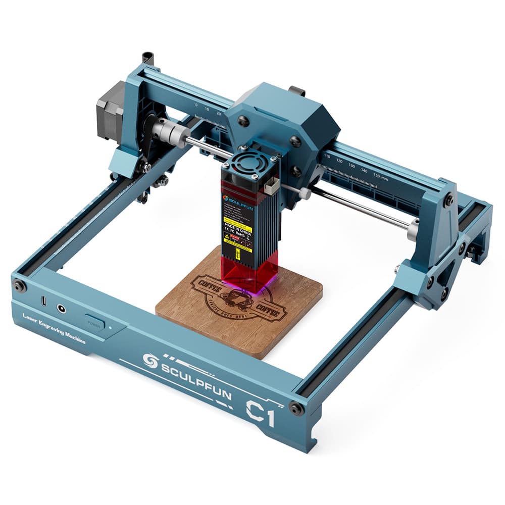 Gravadora a laser mini SCULPFUN C1 6W