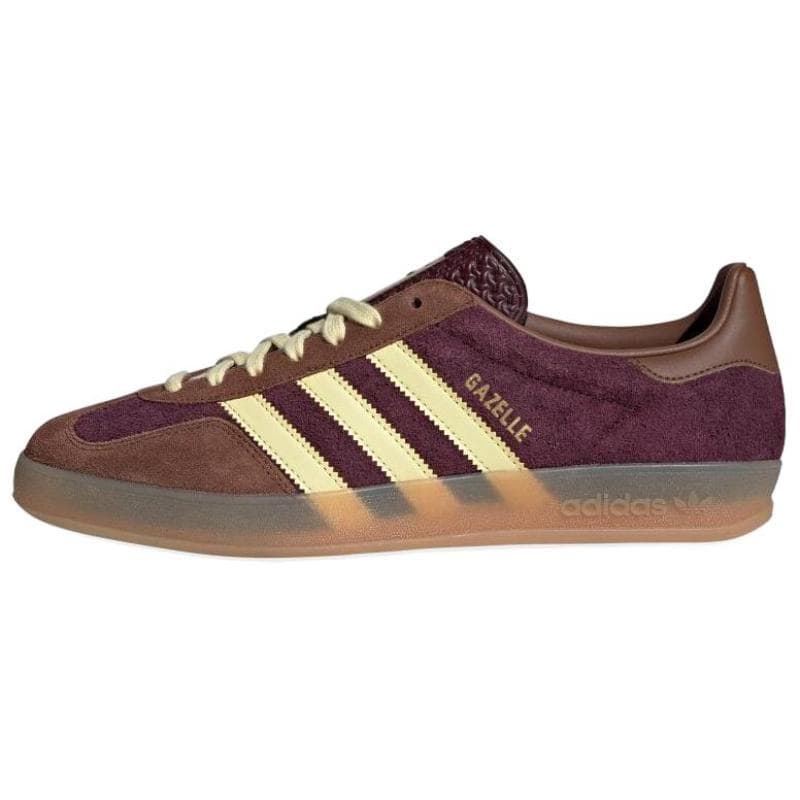 Tênis Adidas Gazelle Indoor 'Bordô Marrom Usado' JI0324 cm