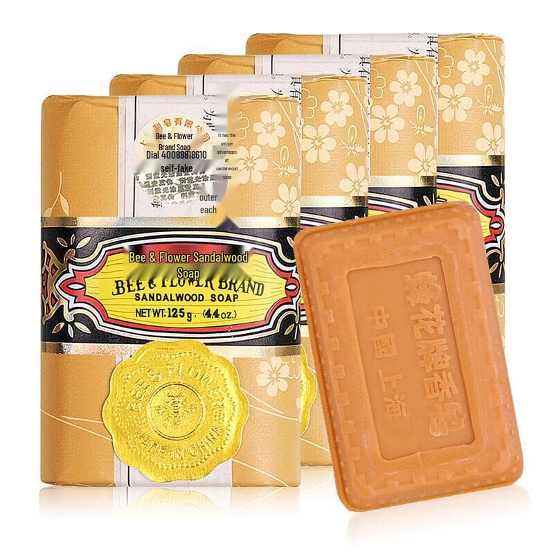 Sabonete de Sândalo Bee & Flower (4 x 125g)