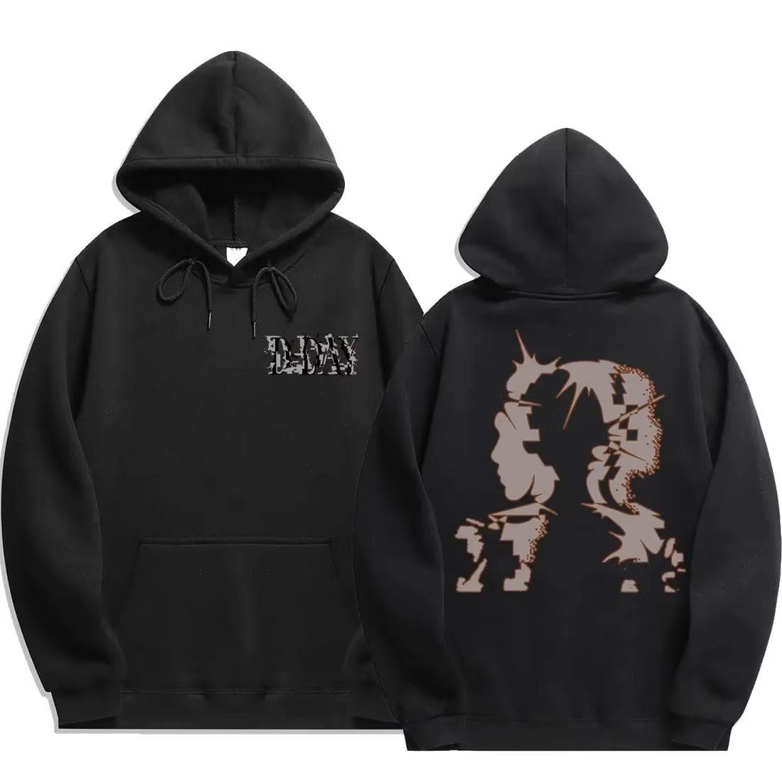 Kpop Agust D D-DAY Tour Solo EUA Cardigan com Capuz Manga Longa Casaco de Diamante Algodão Y2K Oversize Moletom de Casal cm