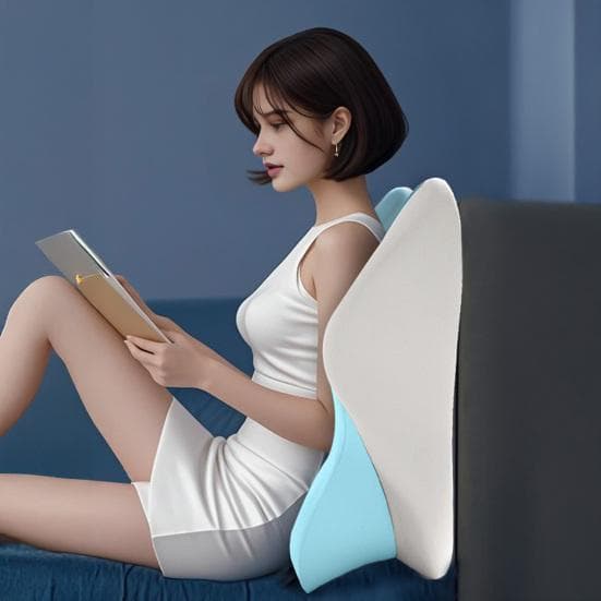 Almofada de Bumbum para Casais Almofada de Corpo Multiposicional Espuma Viscoelástica Almofadas de Suporte para Abraçar para Quem Dorme de Lado ou