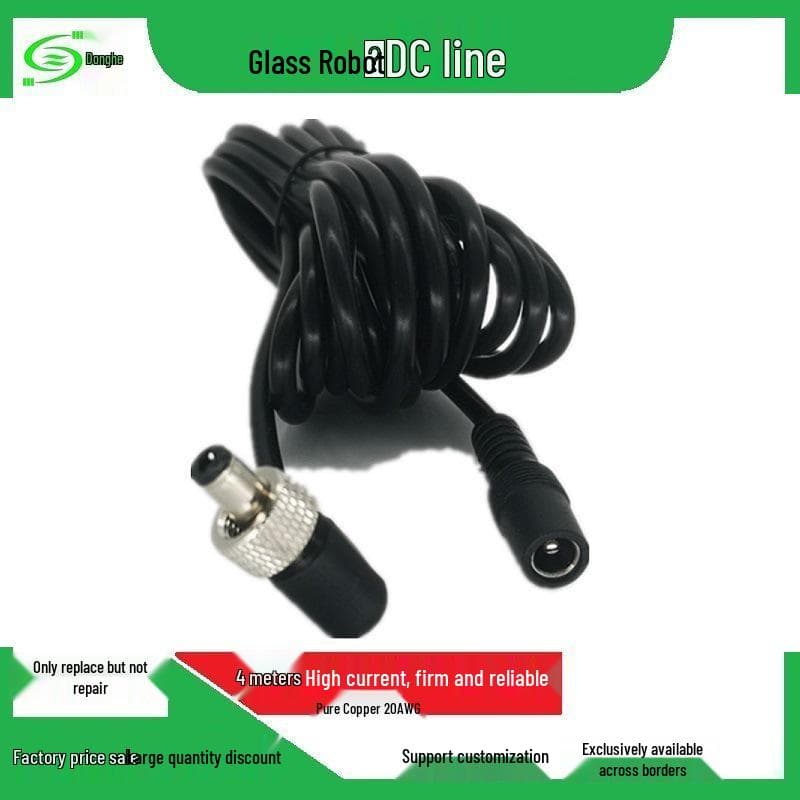 Smart Window Cleaning Robot with Outdoor Power Cord & Solar Energy Panel
