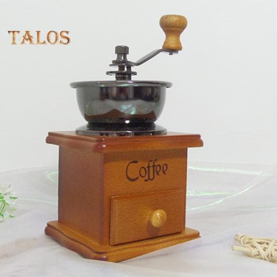 Moedor de especiarias ampla aplicação anti-desgaste removível tipo gaveta exclusivo moinho de café anti-rachaduras para presentes