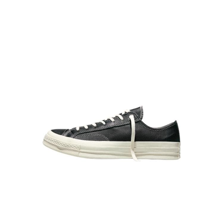 Converse Chuck 70 Couro Retro Minimalista Bico Redondo Amortecimento Cano Baixo Tênis de Skate Tênis Unissex A18850C cm