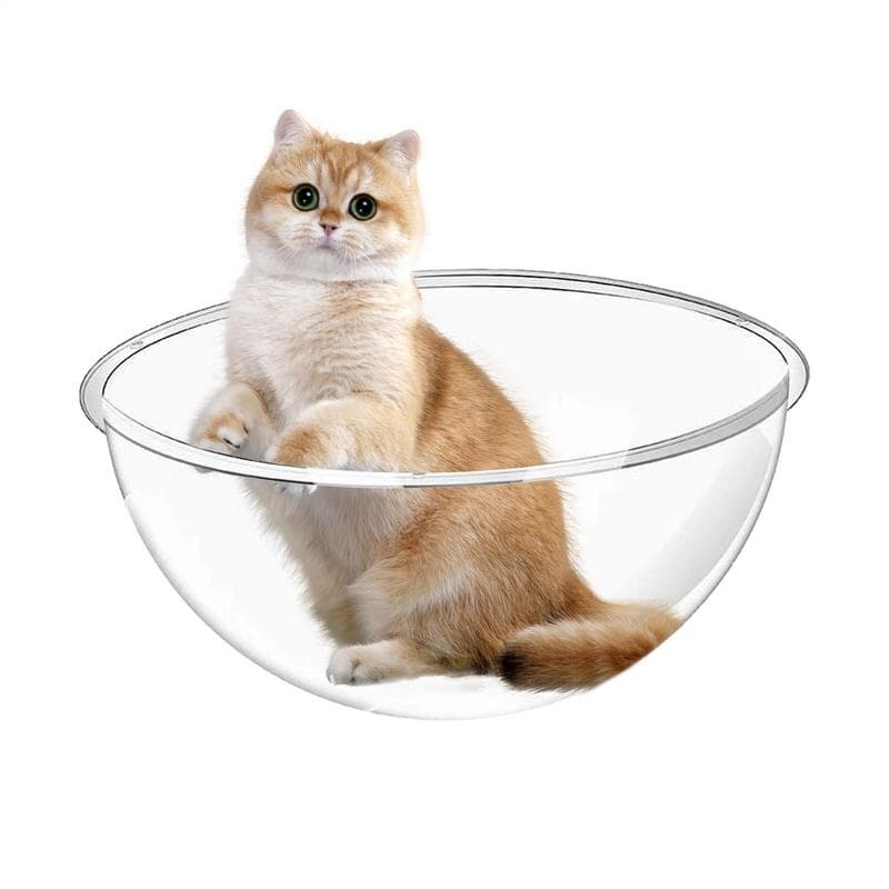 Cama Nidificação para Gatos Cápsula Espacial Cama Nidificação Suprimentos para Animais de Estimação Interior Exterior Cobertura de Cúpula