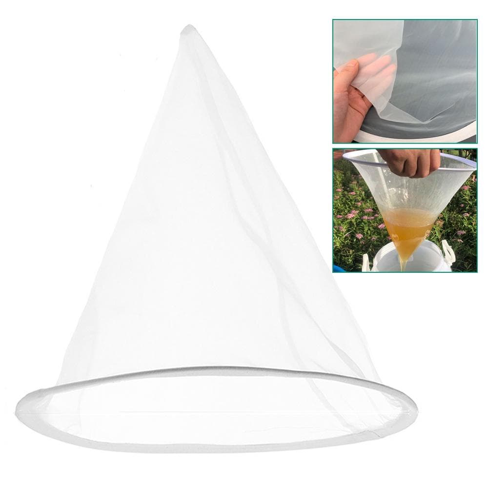 5 peças apicultura mel abelha filtro, ferramentas práticas de bens de fluxo para suprimentos de apicultor, ferramentas de abelha branco