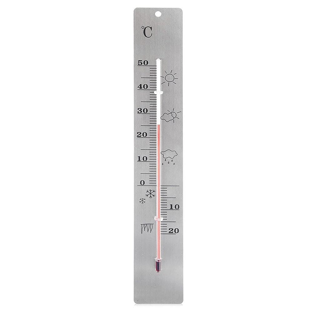 Thermometer Universal Analog Outdoor Indoor Room Wall Mounted Large