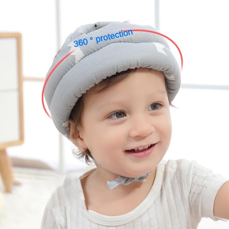 Capacete de segurança infantil para bebês e crianças pequenas, desenho animado, proteção para a cabeça, chapéu para aprender a andar,